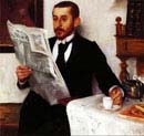 portrait of the painter benno becker